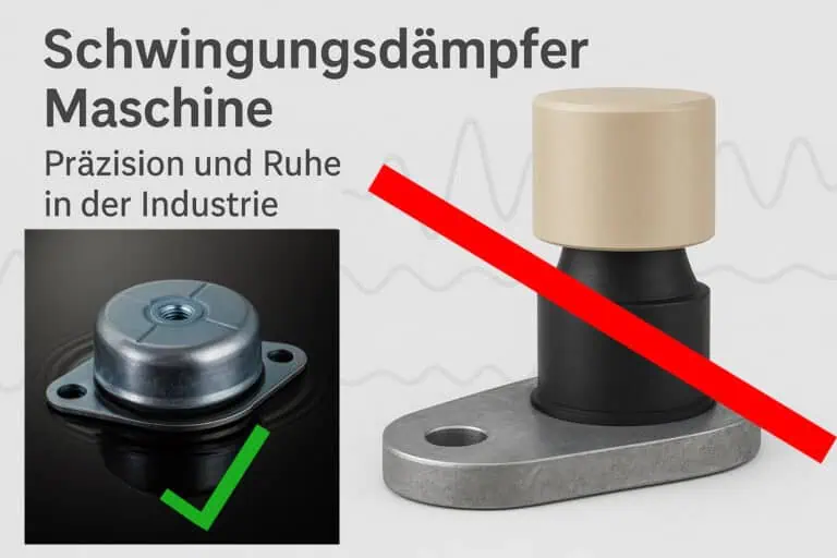 Schwingungsdämpfer Maschine
