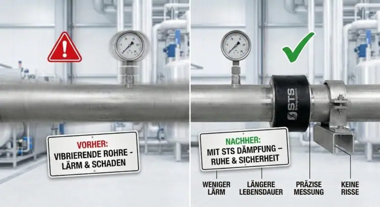 Vorteile wenn Rohre vibrieren. Schlecht/Gut Vorteile wenn Rohre vibrieren. Schlecht/Gut