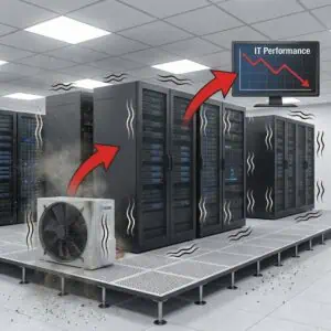 serverräume vibrieren stark